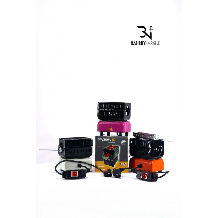 Zemu Isı 3D Elektrikli Köz Ocağı